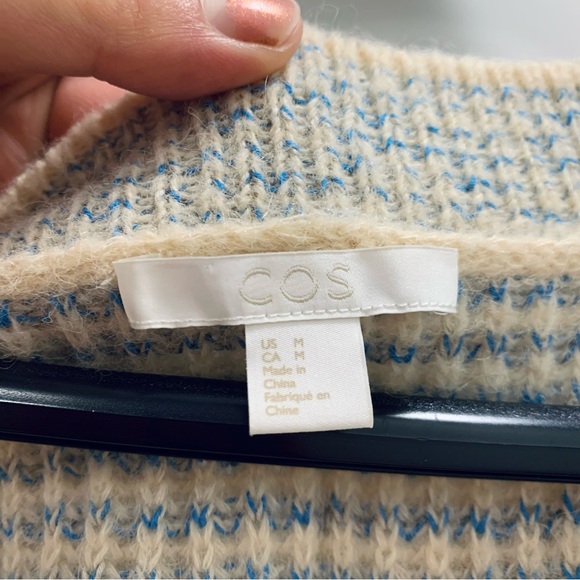 COS Vest Women's Alpaca wool blended for spring size M - Picture 10 of 13